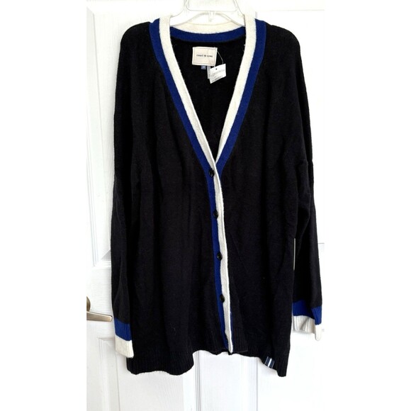 NWT Court & Rowe Merino Wool Alpaca Blend Sweater Cardigan Women's Size 2X - Picture 2 of 6